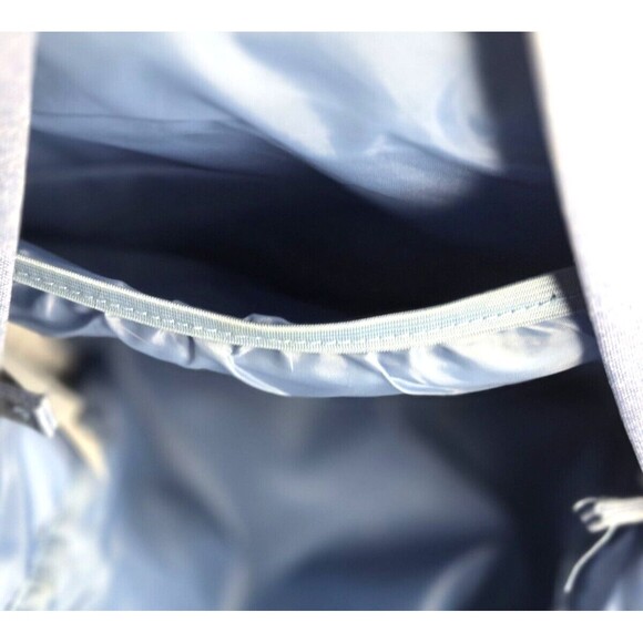 Walt Disney Pictures Large Backpack School Bag Embroidered Castle Logo Blue - Picture 4 of 5